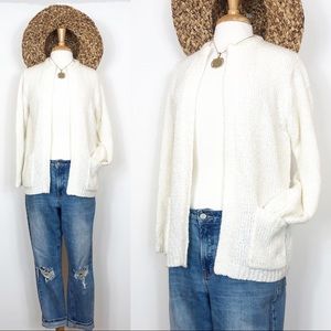 Vintage • Cozy Boyfriend Cardigan
